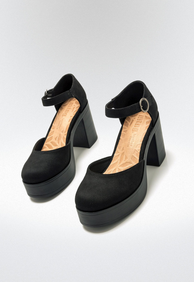 Zapatos plataforma Mujer MUSTANG SIXTIES negro