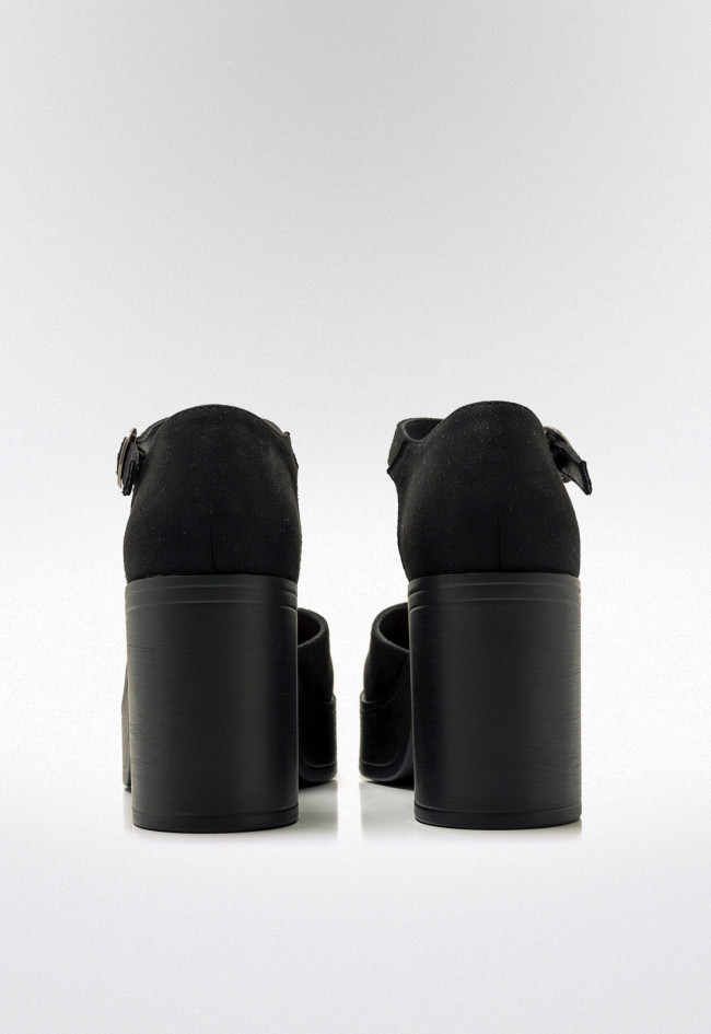 Zapatos plataforma Mujer MUSTANG SIXTIES negro