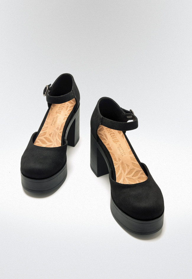 Zapatos plataforma Mujer MUSTANG SIXTIES negro