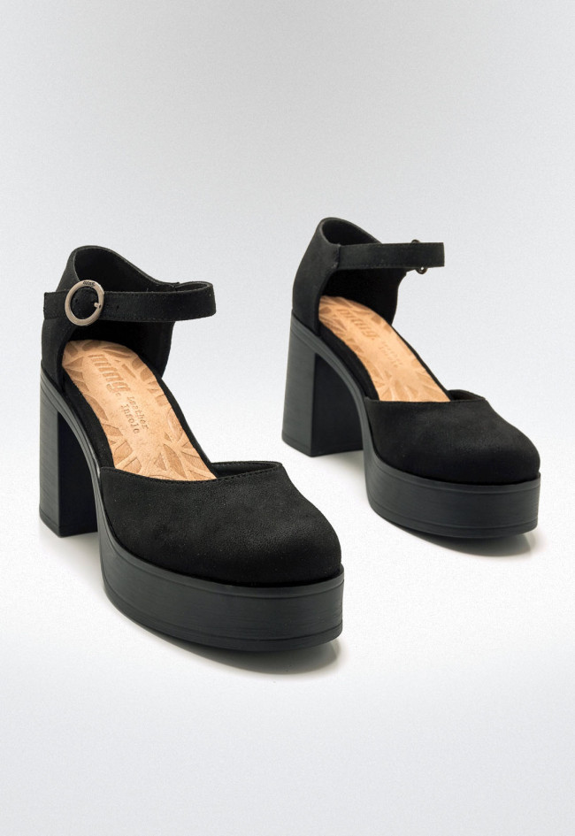 Zapatos plataforma Mujer MUSTANG SIXTIES negro