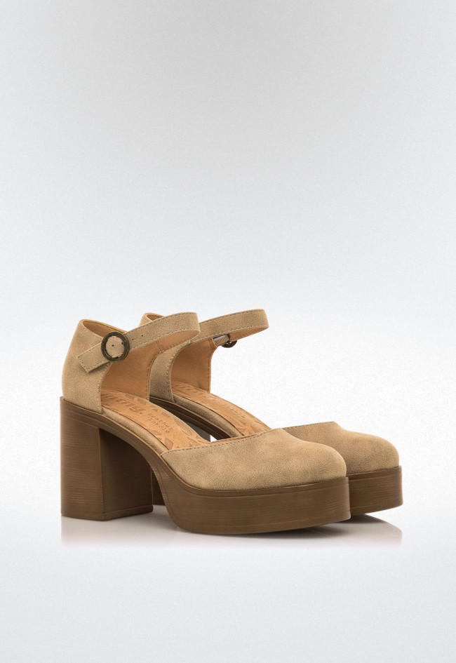 Zapatos Mujer MUSTANG SIXTIES beige