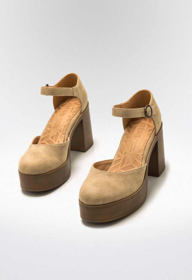 Zapatos Mujer MUSTANG SIXTIES beige