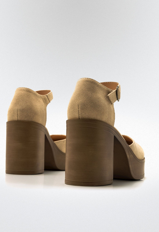 Zapatos Mujer MUSTANG SIXTIES beige