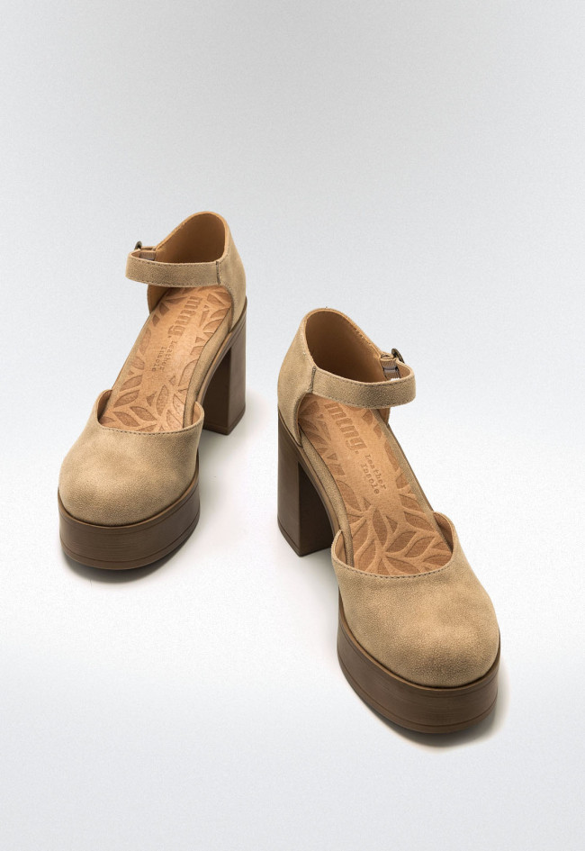 Zapatos Mujer MUSTANG SIXTIES beige