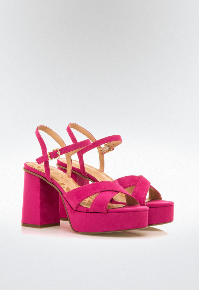 Sandalias tiras cruzadas Mujer MUSTANG SINDY rosa