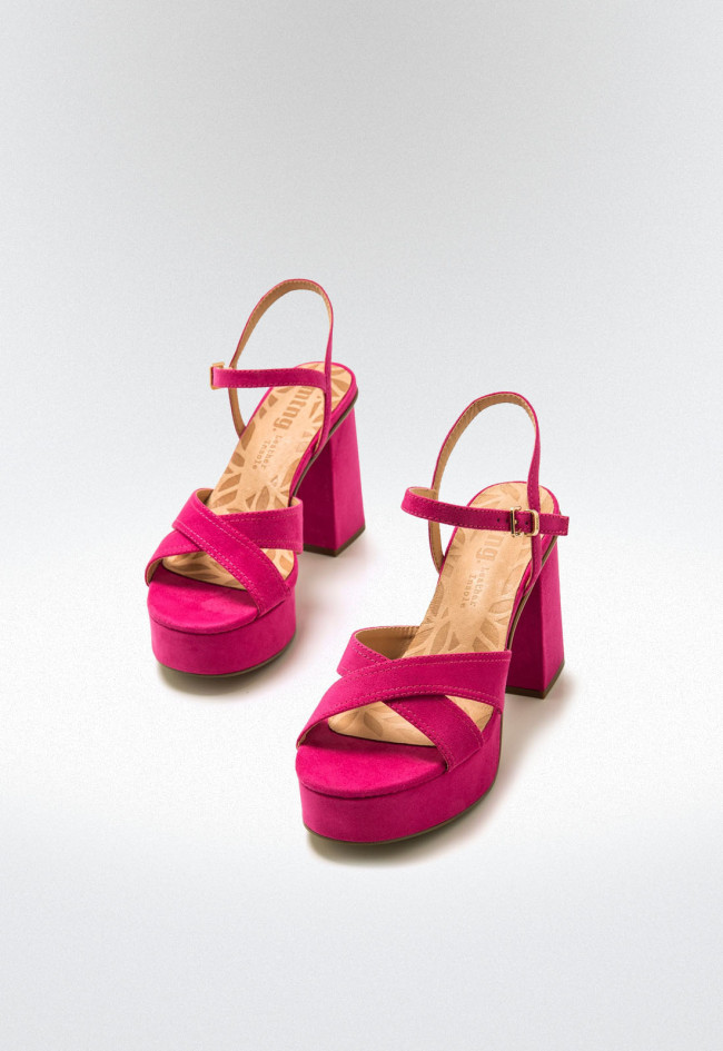 Sandalias tiras cruzadas Mujer MUSTANG SINDY rosa