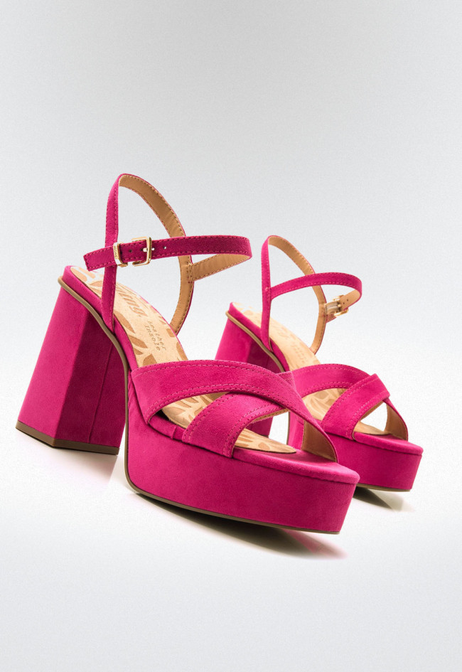 Sandalias tiras cruzadas Mujer MUSTANG SINDY rosa
