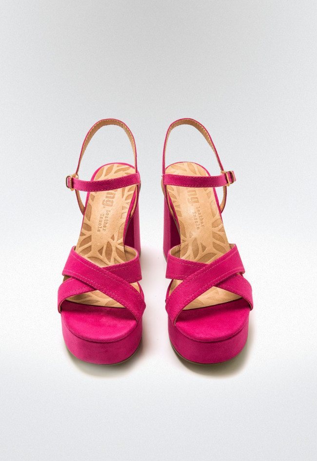 Sandalias tiras cruzadas Mujer MUSTANG SINDY rosa