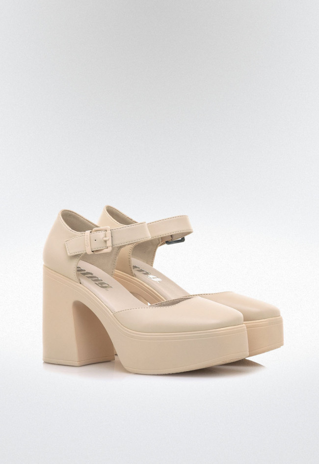 Zapatos Mujer MUSTANG IRON beige