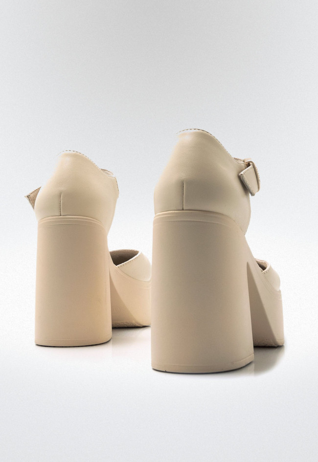 Zapatos Mujer MUSTANG IRON beige