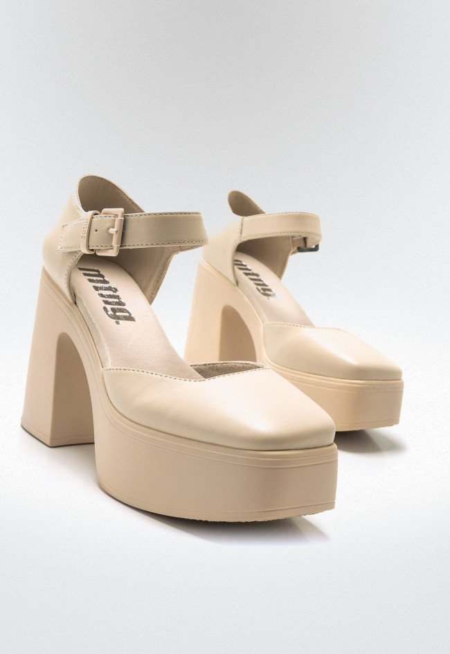 Zapatos Mujer MUSTANG IRON beige