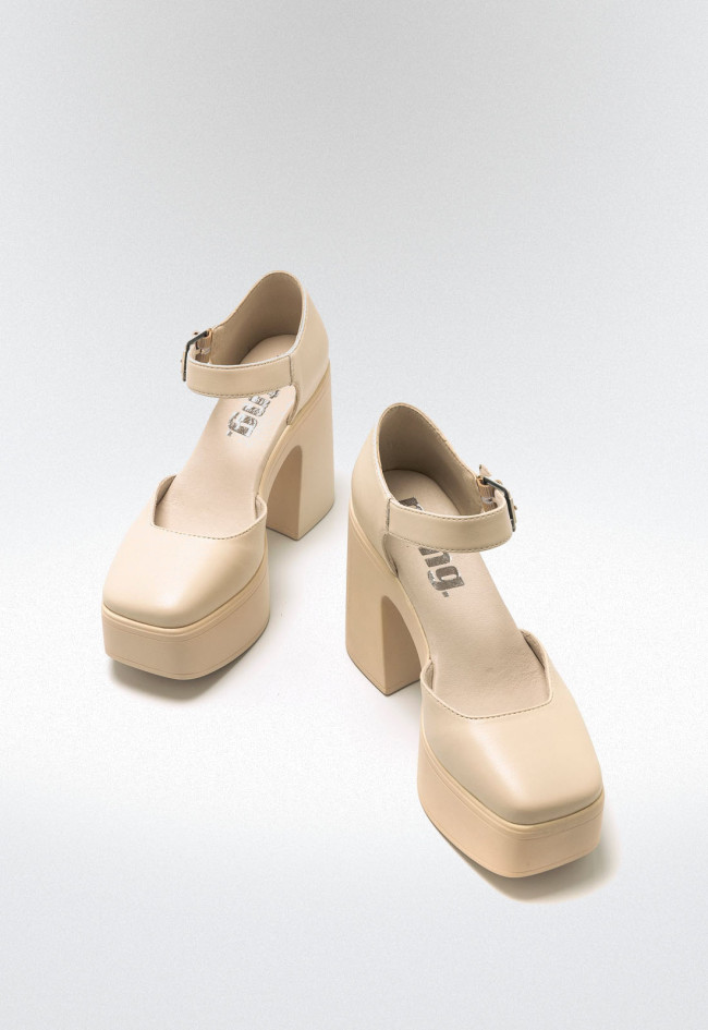Zapatos Mujer MUSTANG IRON beige