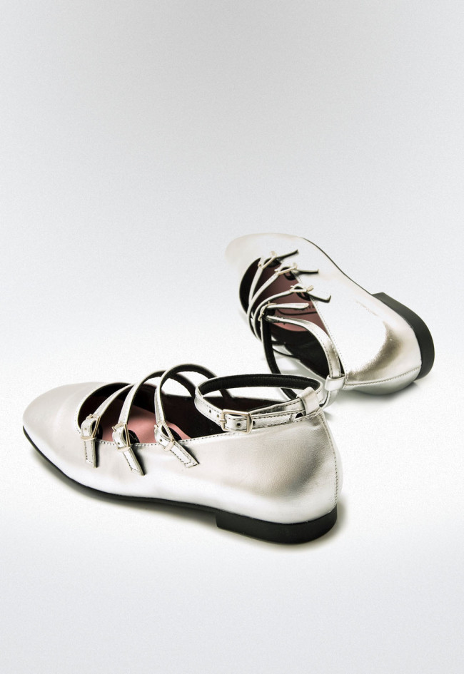 Zapatos mary jane Mujer MUSTANG CAMILLE plata