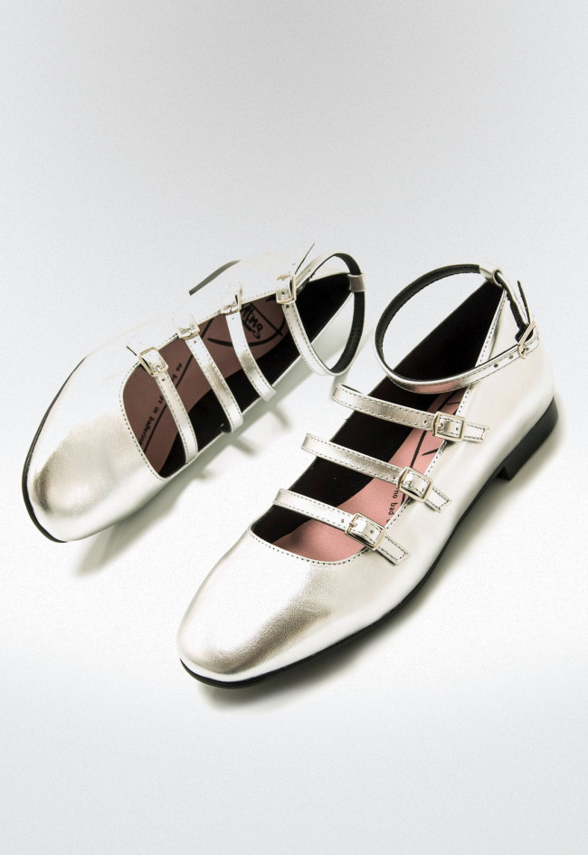 Zapatos mary jane Mujer MUSTANG CAMILLE plata