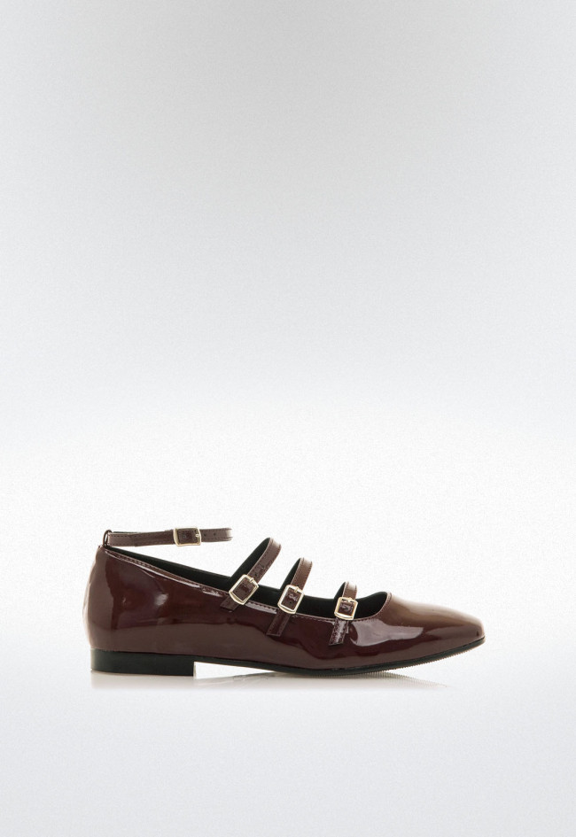 Zapatos mary jane Mujer MUSTANG CAMILLE rojo
