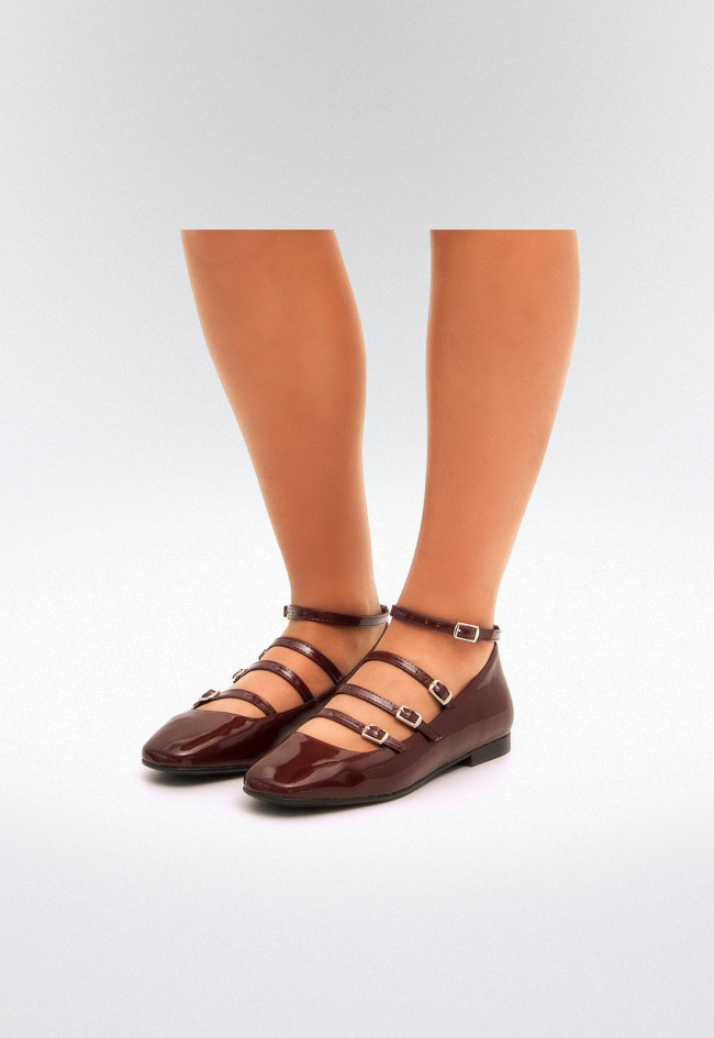 Zapatos mary jane Mujer MUSTANG CAMILLE rojo