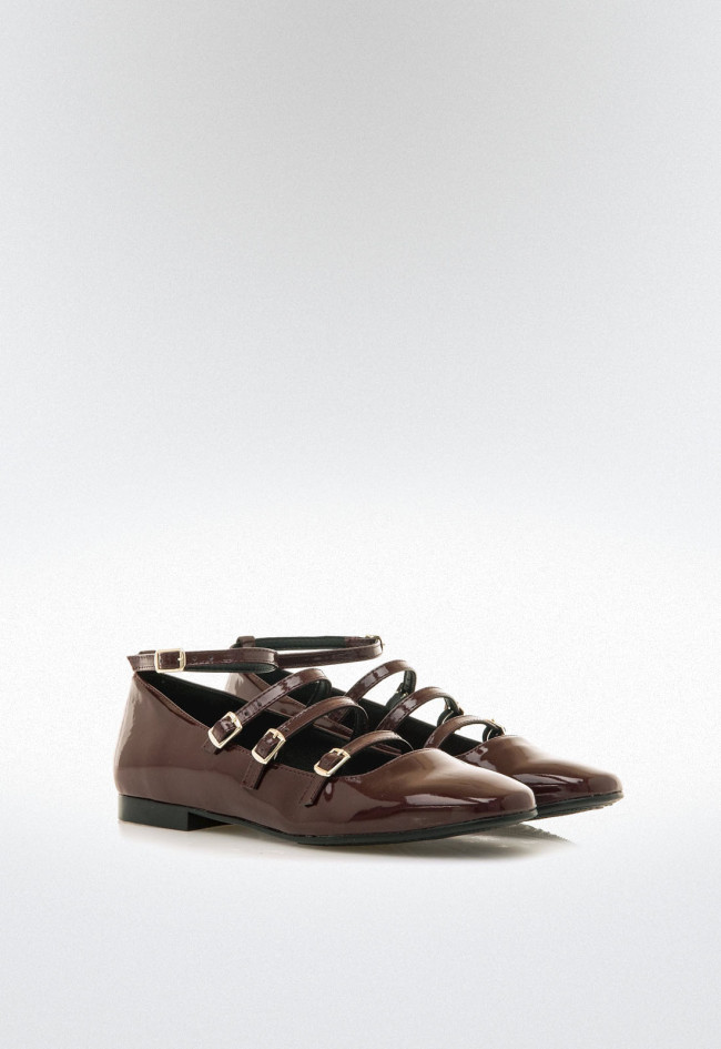 Zapatos mary jane Mujer MUSTANG CAMILLE rojo