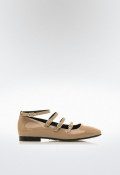 Zapatos mary jane Mujer MUSTANG CAMILLE beige