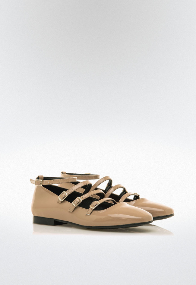 Zapatos mary jane Mujer MUSTANG CAMILLE beige