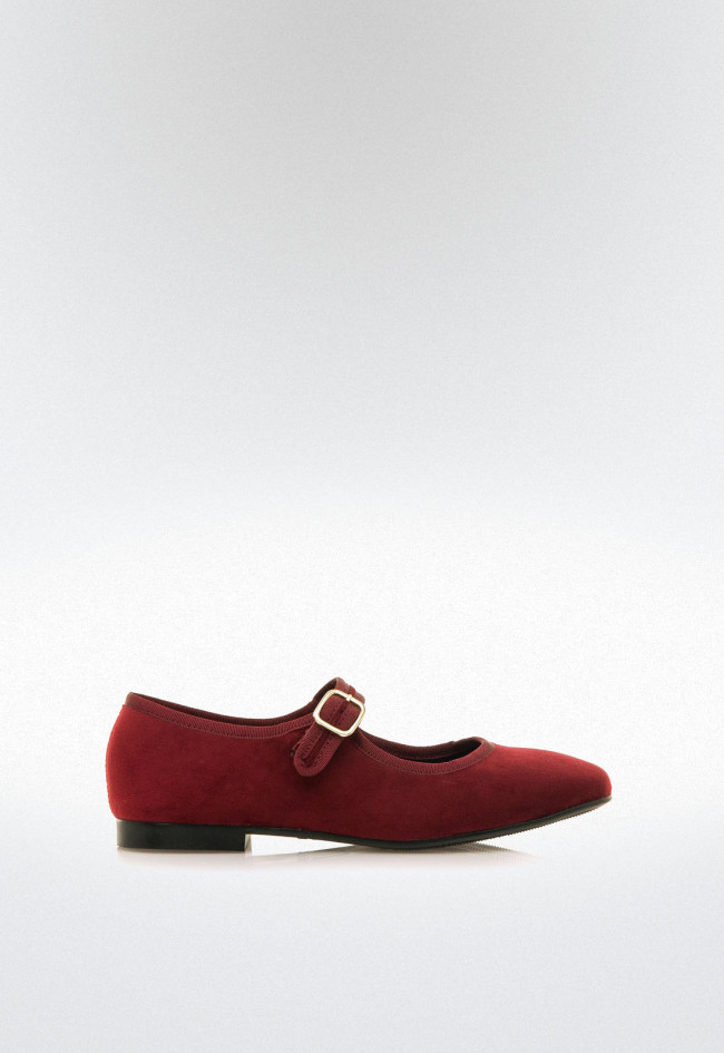 Zapatos bailarina Mujer MUSTANG CAMILLE rojo