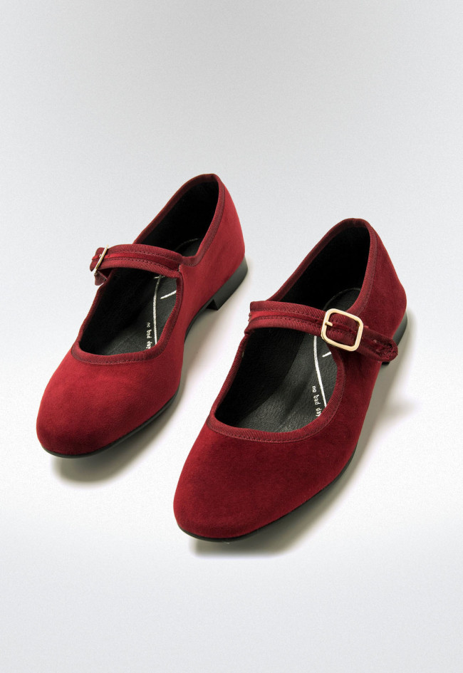 Zapatos bailarina Mujer MUSTANG CAMILLE rojo