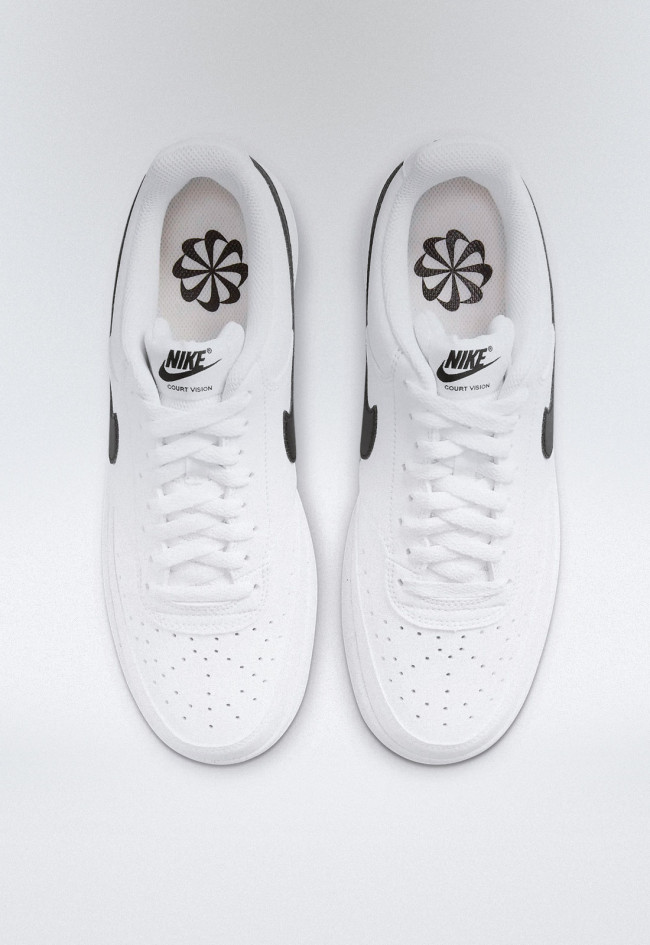 Deportivo de hombre blanco Nike court vision low next nature