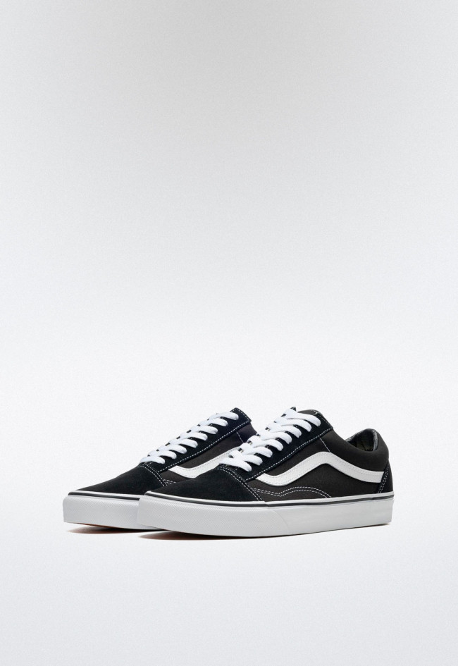 Deportivo de mujer negro VANS old skool