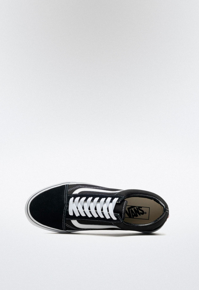 Deportivo de mujer negro VANS old skool