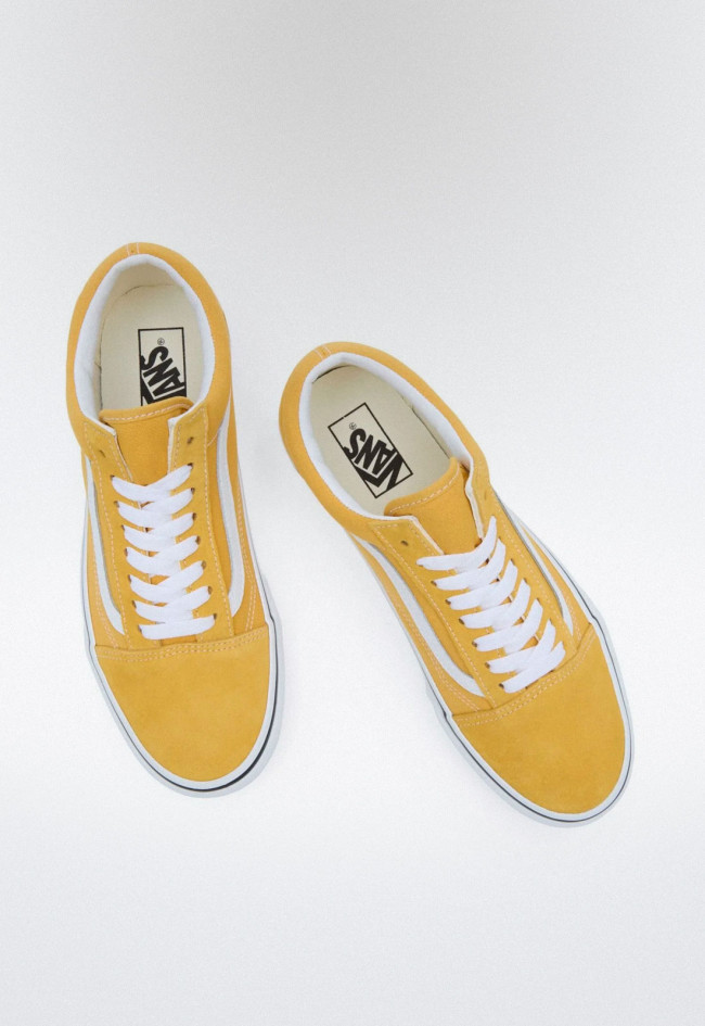 Deportivo de mujer amarillo VANS old skool