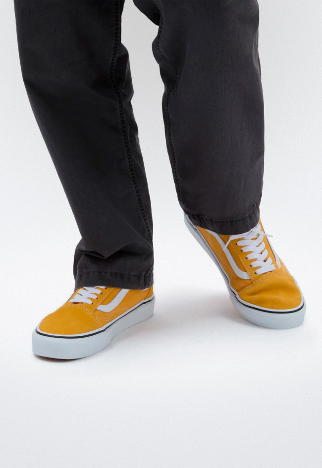 Deportivo de mujer amarillo VANS old skool