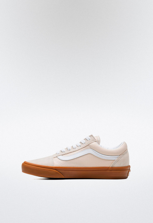 Deportivo de hombre beige VANS old skool