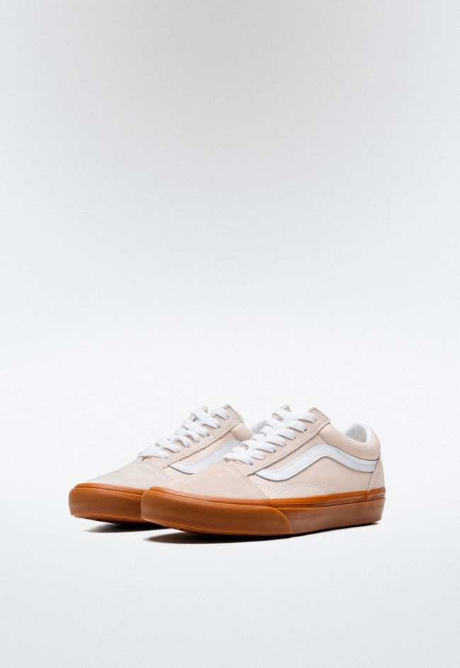 Deportivo de hombre beige VANS old skool