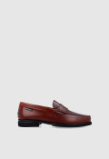 Zapato mocasín de hombre cuero  11023
