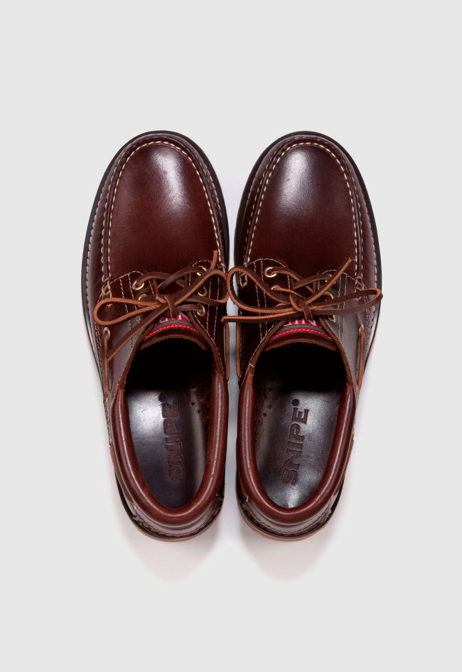 Zapato náutico de hombre cuero  21201