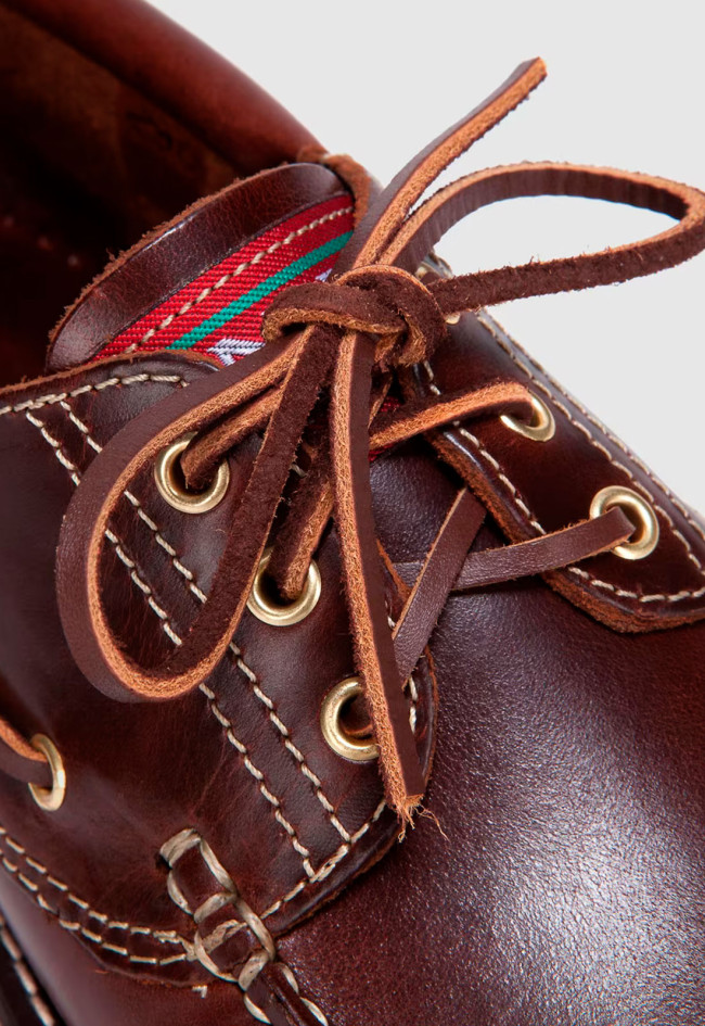 Zapato náutico de hombre cuero  21201