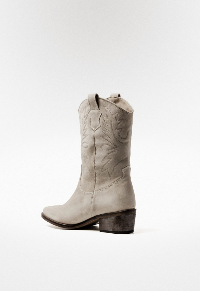 Bota cowboy de mujer hielo Glo 6600