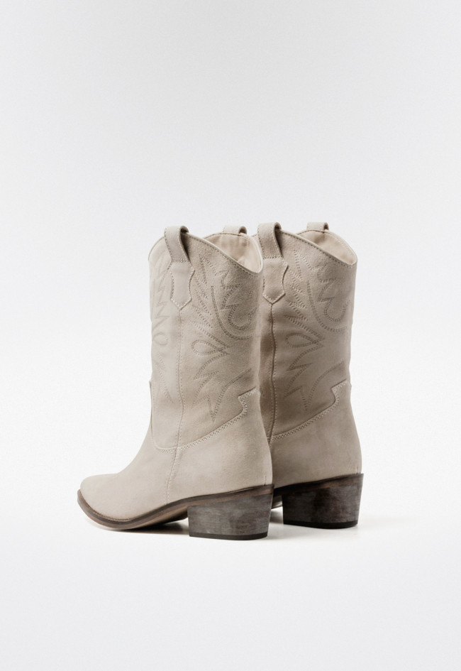 Bota cowboy de mujer hielo Glo 6600