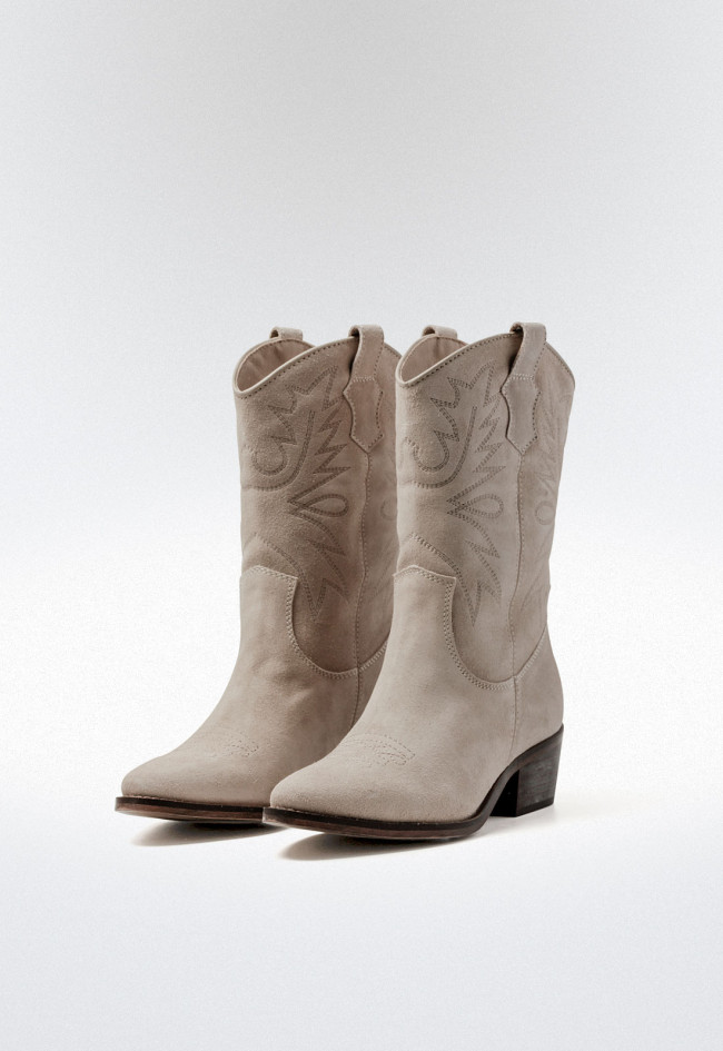Bota cowboy de mujer hielo Glo 6600