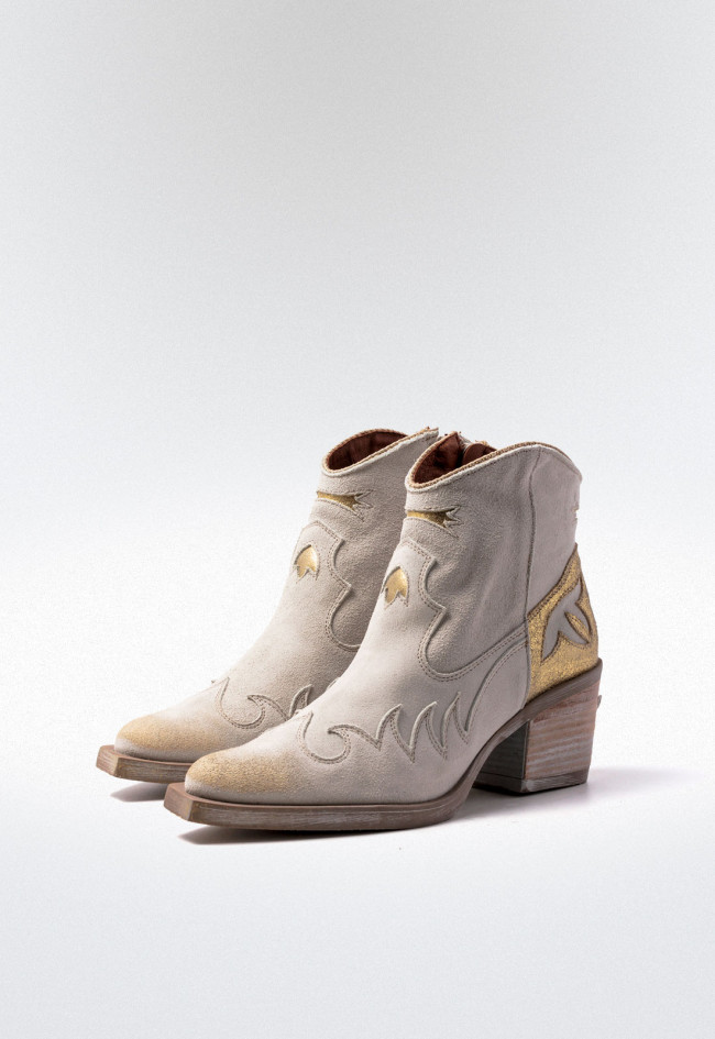 Botín cowboy de mujer hielo Nemonic 2353