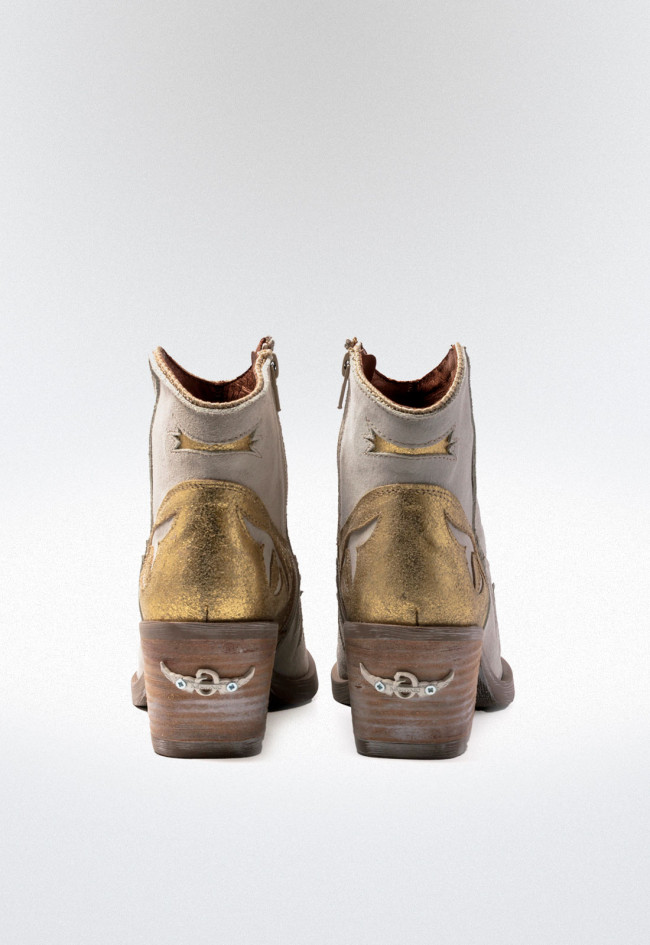 Botín cowboy de mujer hielo Nemonic 2353