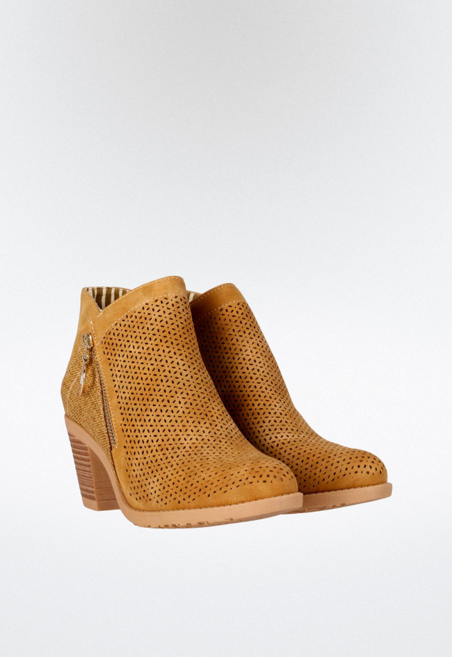 Botín campero de mujer cuero Chika 10 tonia 14