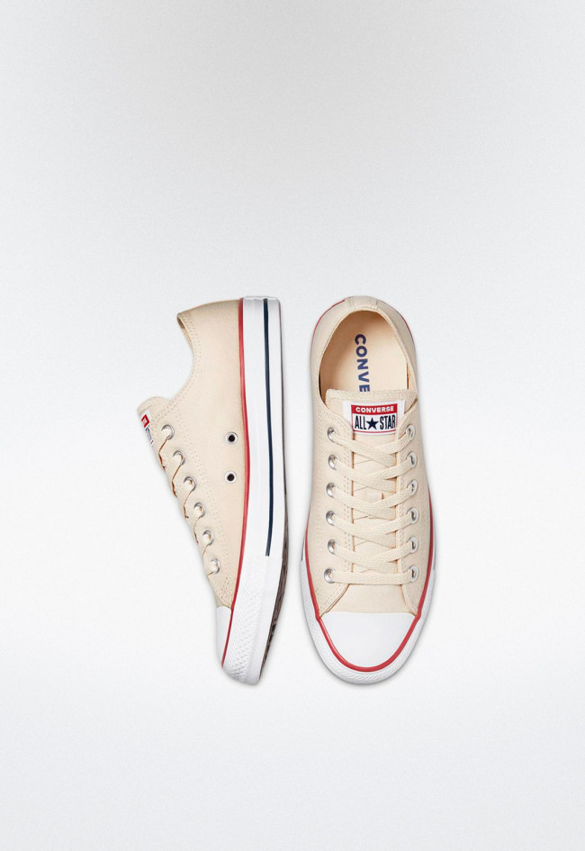 Deportivo de mujer beige Converse chuck taylor all star classic - natural ivory