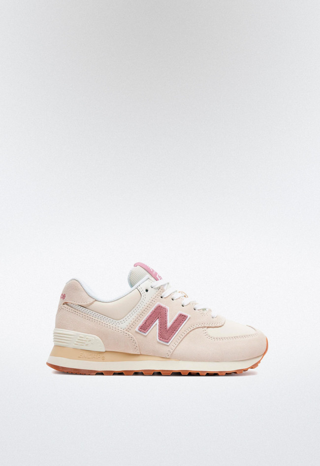 Deportivo de mujer rosa New Balance wl574qc2