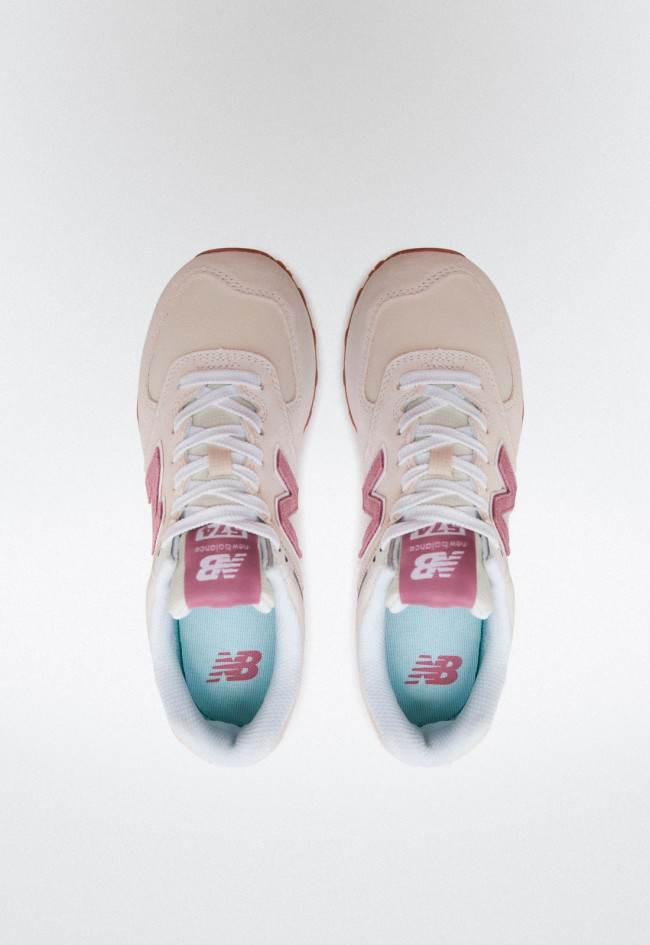 Deportivo de mujer rosa New Balance wl574qc2
