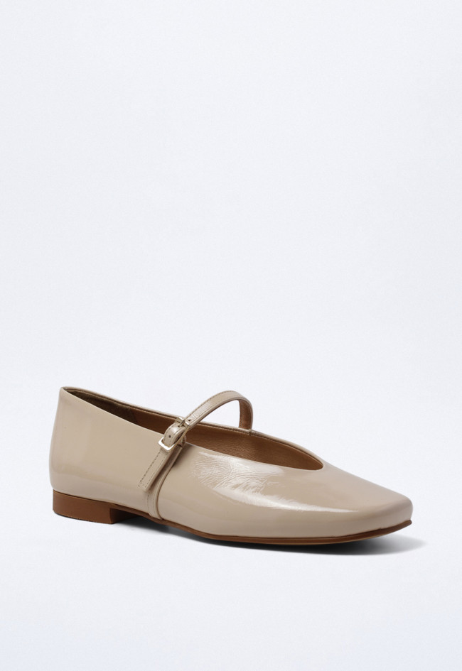 Zapato de mujer beige VAS 110 ch
