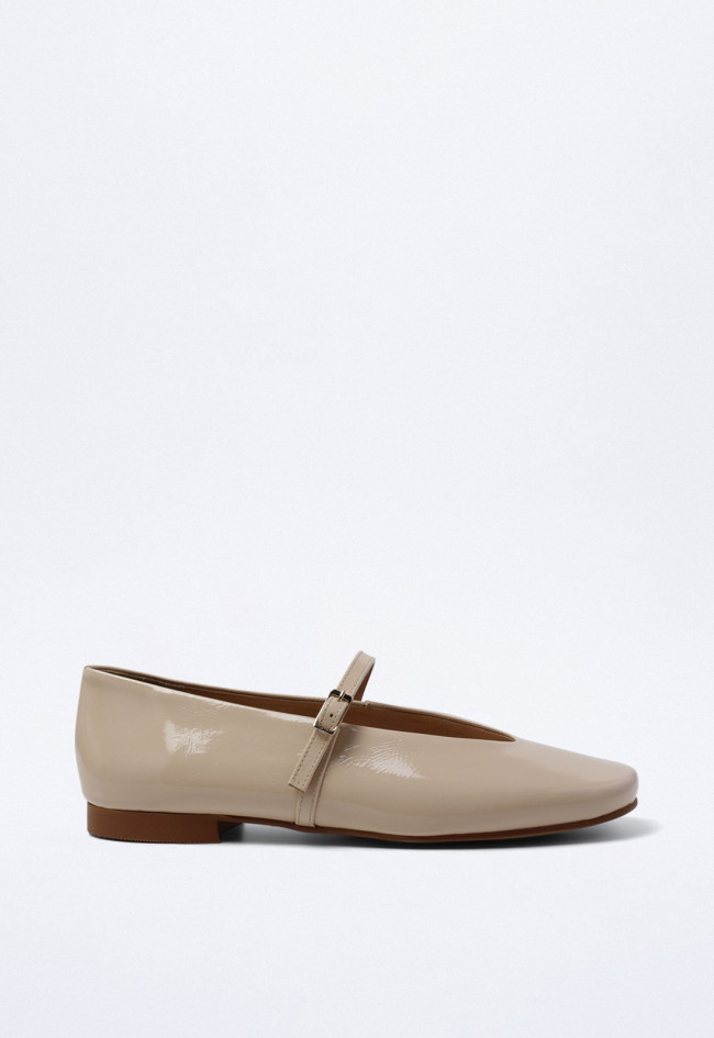 Zapato de mujer beige VAS 110 ch
