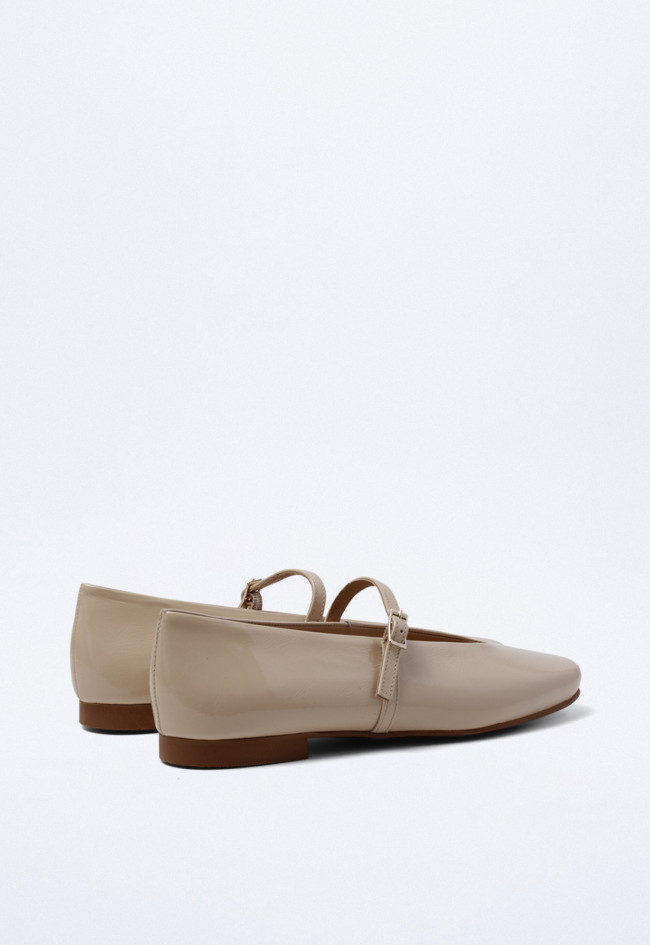 Zapato de mujer beige VAS 110 ch