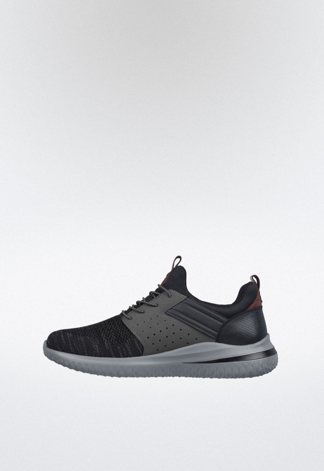 Deportivo de hombre gris Skechers 210238