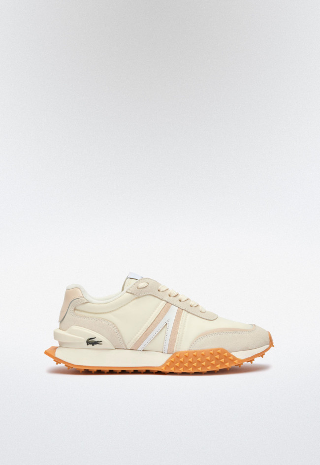 Deportivo de mujer beige Lacoste  - l-spin deluxe