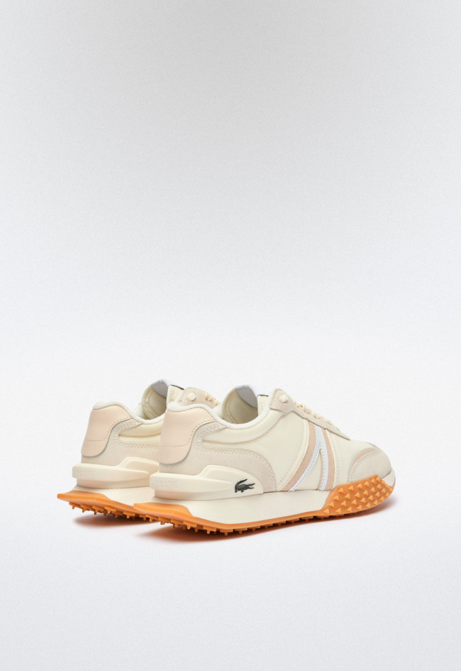 Deportivo de mujer beige Lacoste  - l-spin deluxe